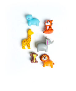 Animales de Hule (6 Und)