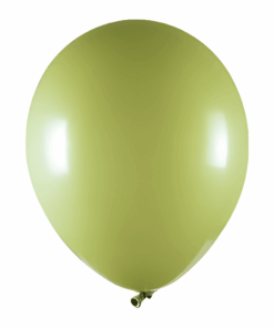 Vejiga Palmerito No9 Pastel Verde Musgo x 25 Unid