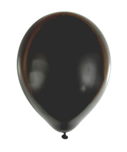 Vejiga Palmerito No9 Perlado Negro x 25 Unid