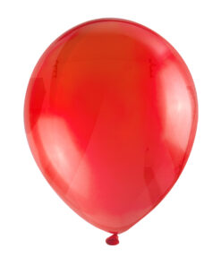 Vejiga Palmerito No9 Perlado Rojo x 25 Unid